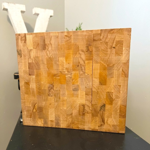 Other - Butcher Block Handmade Cutting Board Heavy Duty Serving Tray
